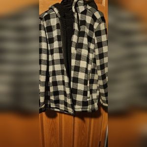 Women's plaid coat